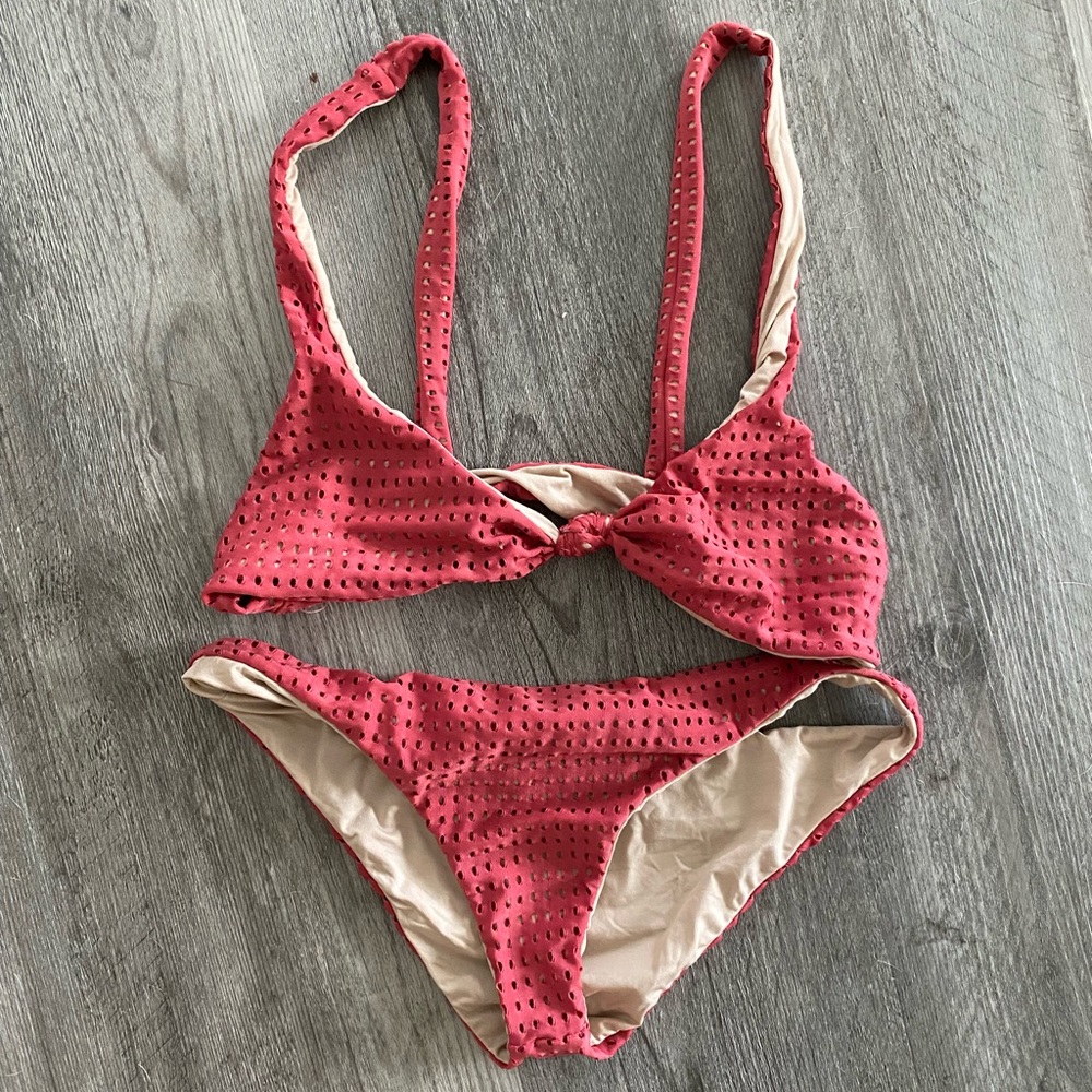 Acacia swimwear mesh set